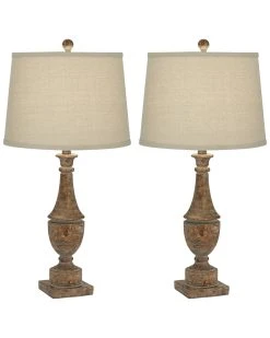 Pacific Coast Collier Set Of 2 Table Lamp Home Table & Desk Lamps